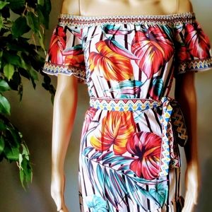 MULTICOLORED Maxi dress